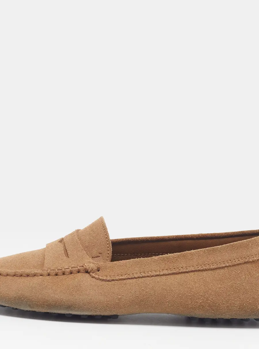 Tod's Gommino Size 37 Brown Suede Driver Loafers