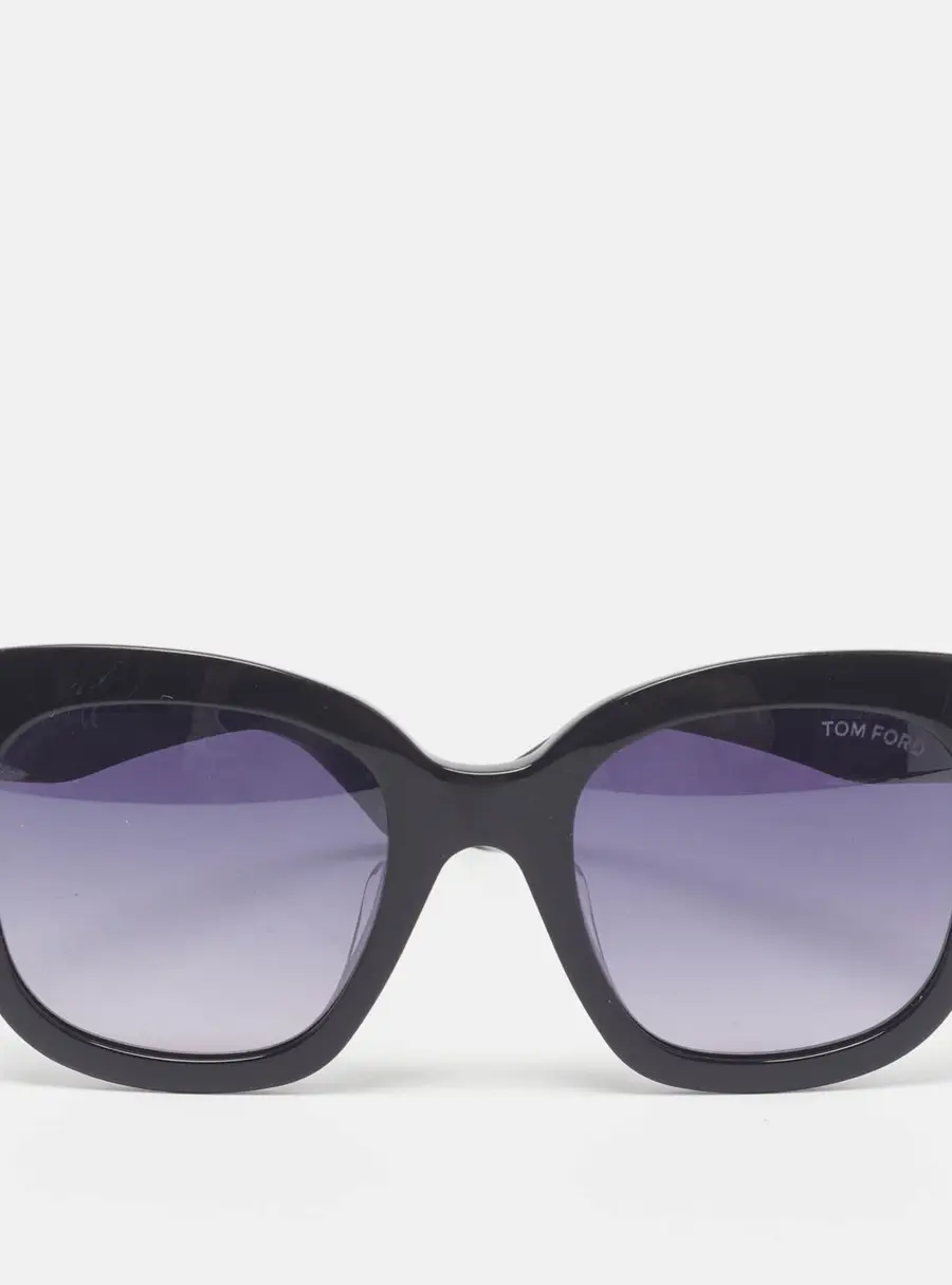 Tom Ford Black/Grey Gradient Beatrix-02 TF613 Square Sunglasses