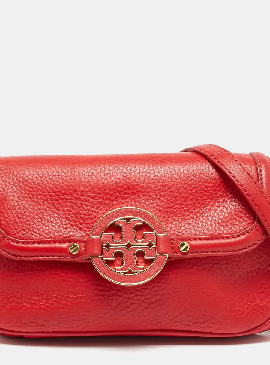 Tory Burch Amanda Mini Leather Crossbody Bag
