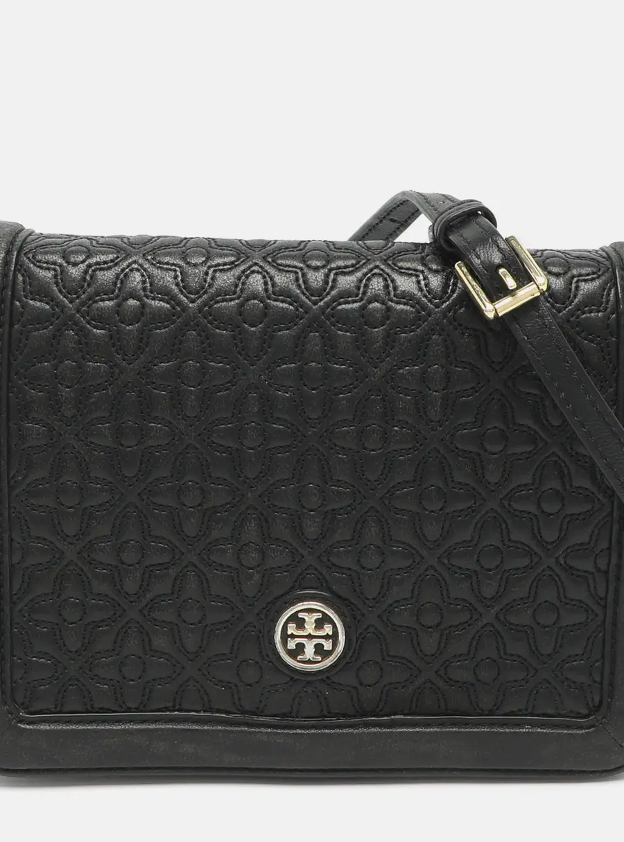 Tory Burch Bryant Black Leather Shoulder Bag