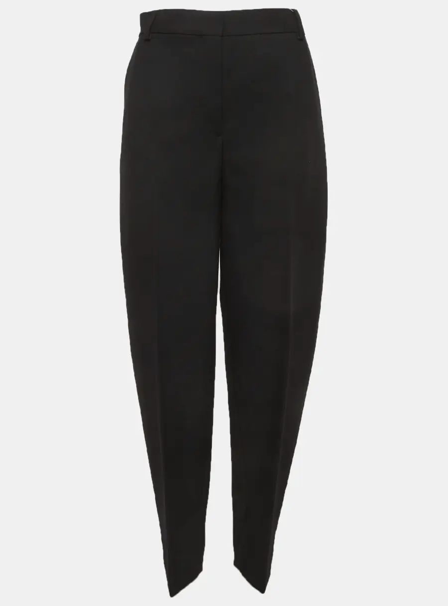 Toteme Black Wool Wide Leg Pants M