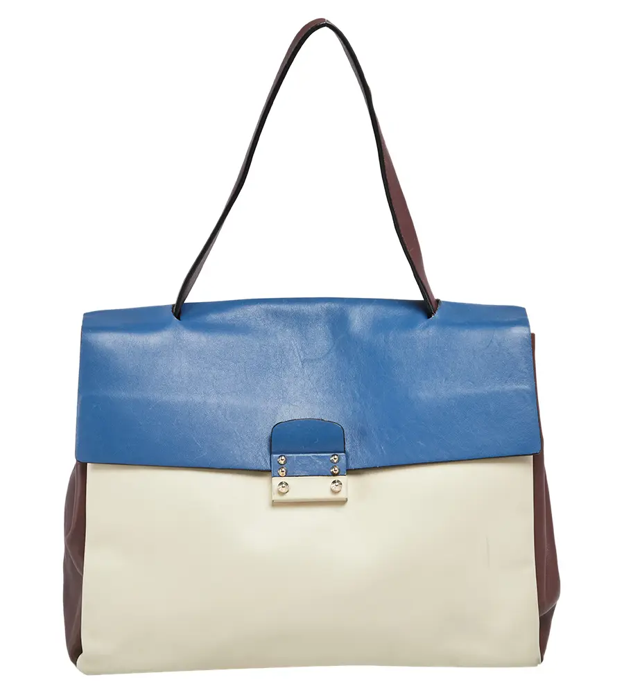 Valentino Mime Multicolor Leather Top Handle Bags