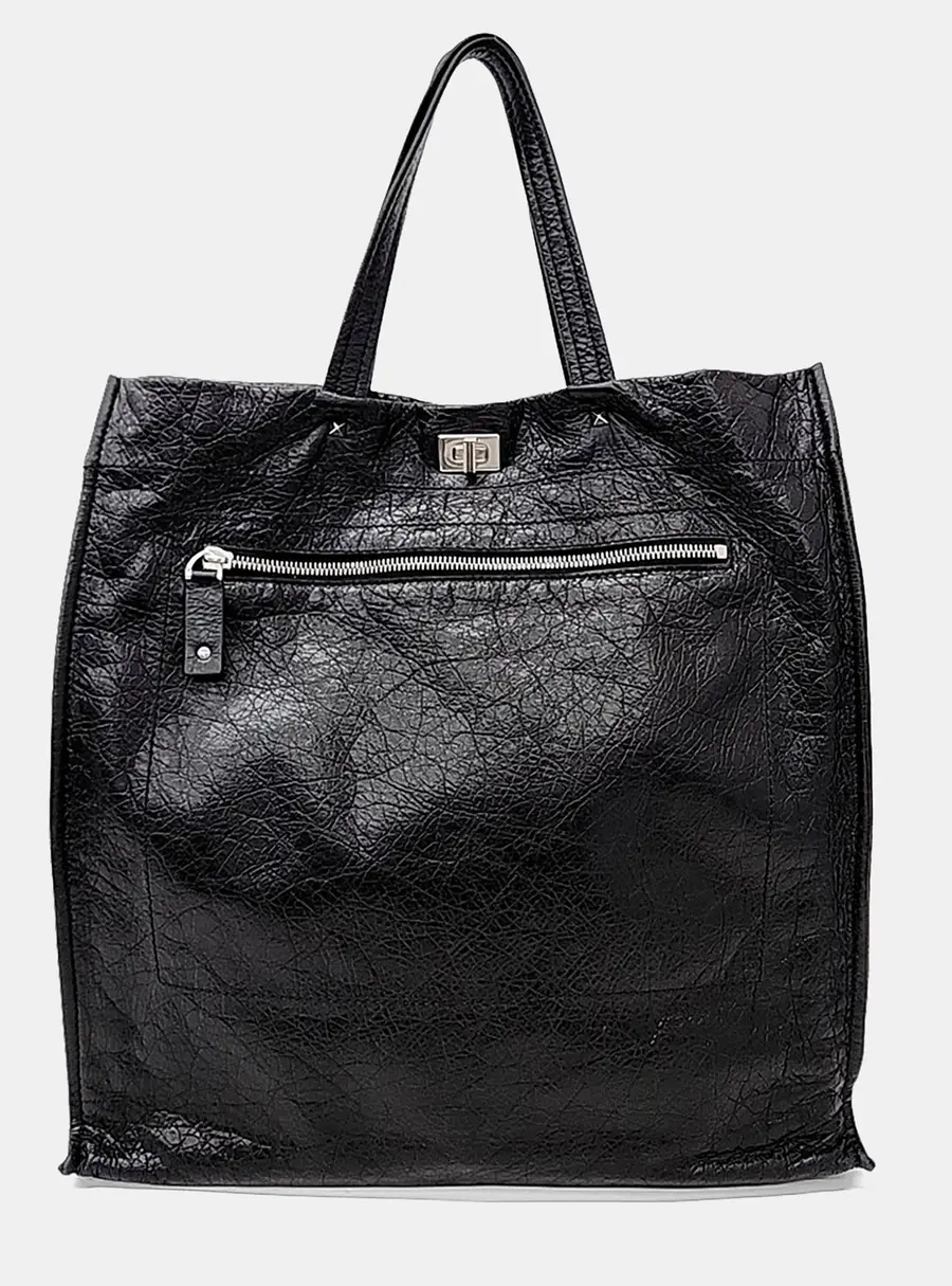 Valentino Black Leather tote bag