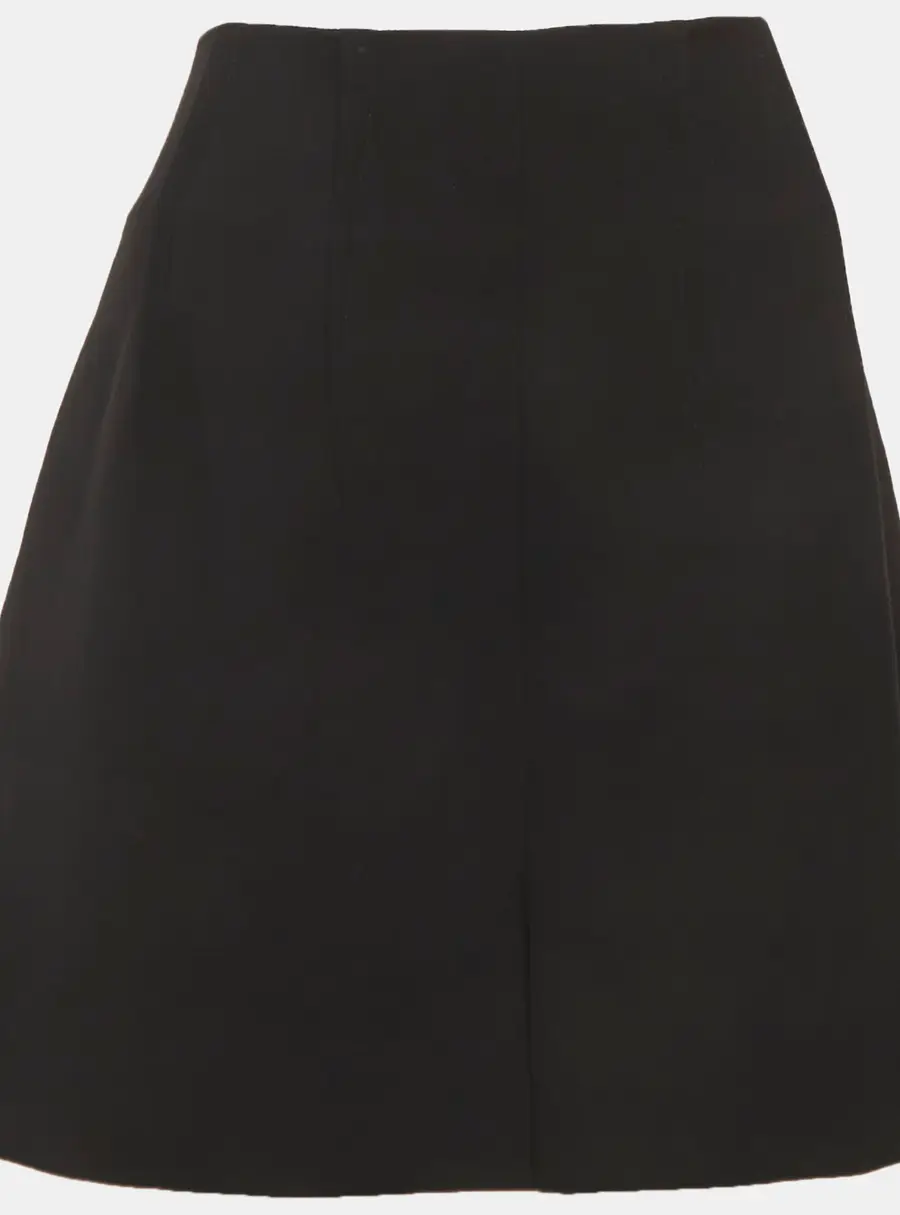 Versace Collection Black Cotton Blend High Rise Shorts L