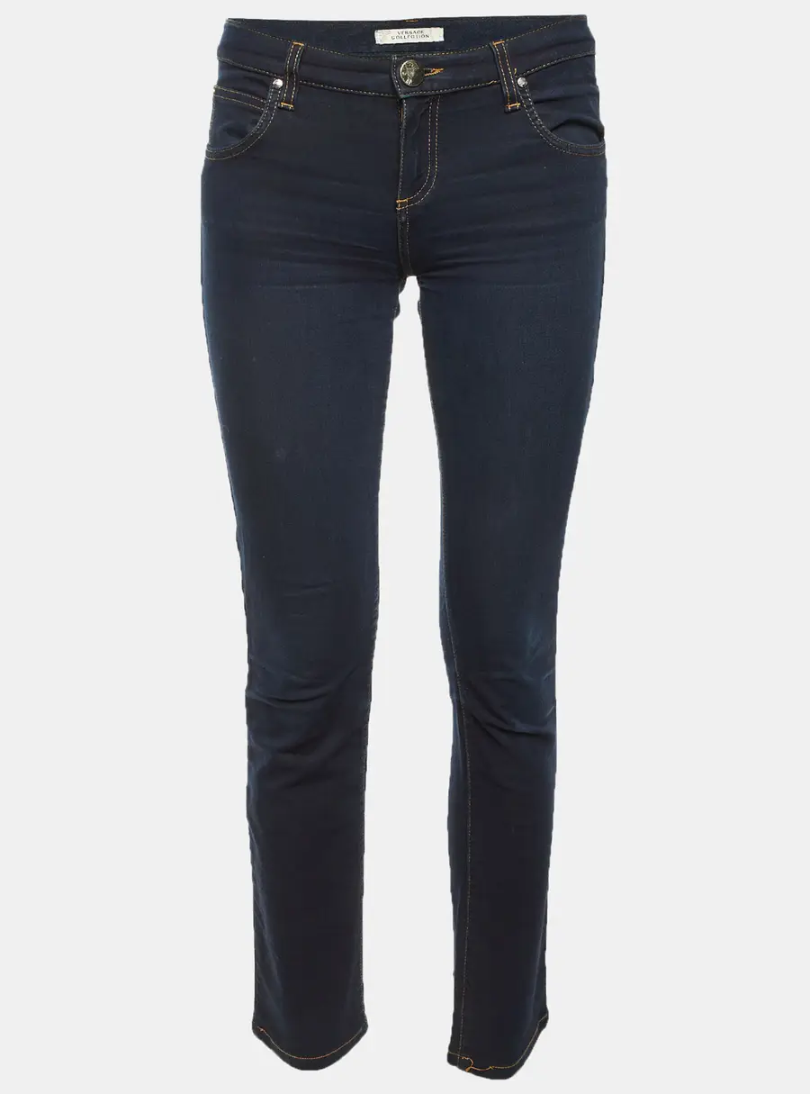 Versace Dark Blue Denim Slim Fit Jeans S/Waist 30"