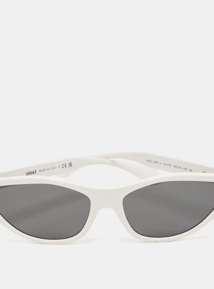 Versace White/Black MOD. 4491-U Cat Eye Sunglasses