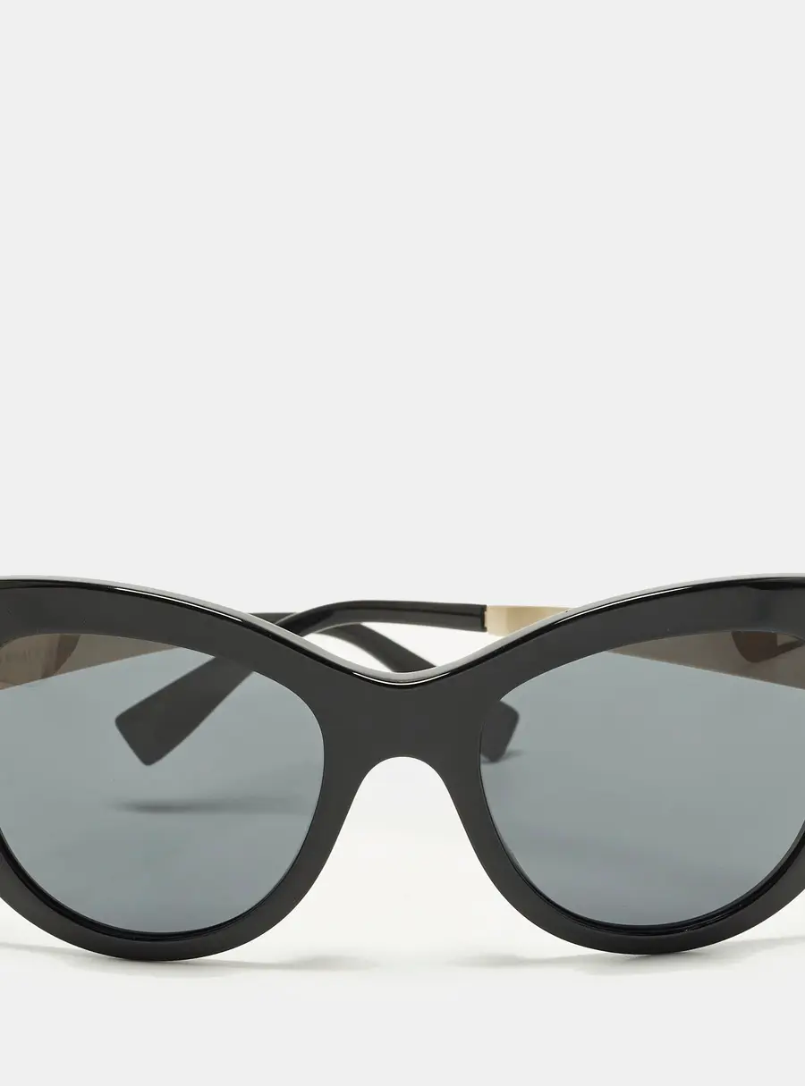 Versace Black MOD 4325 Medusa Cat Eye Sunglasses