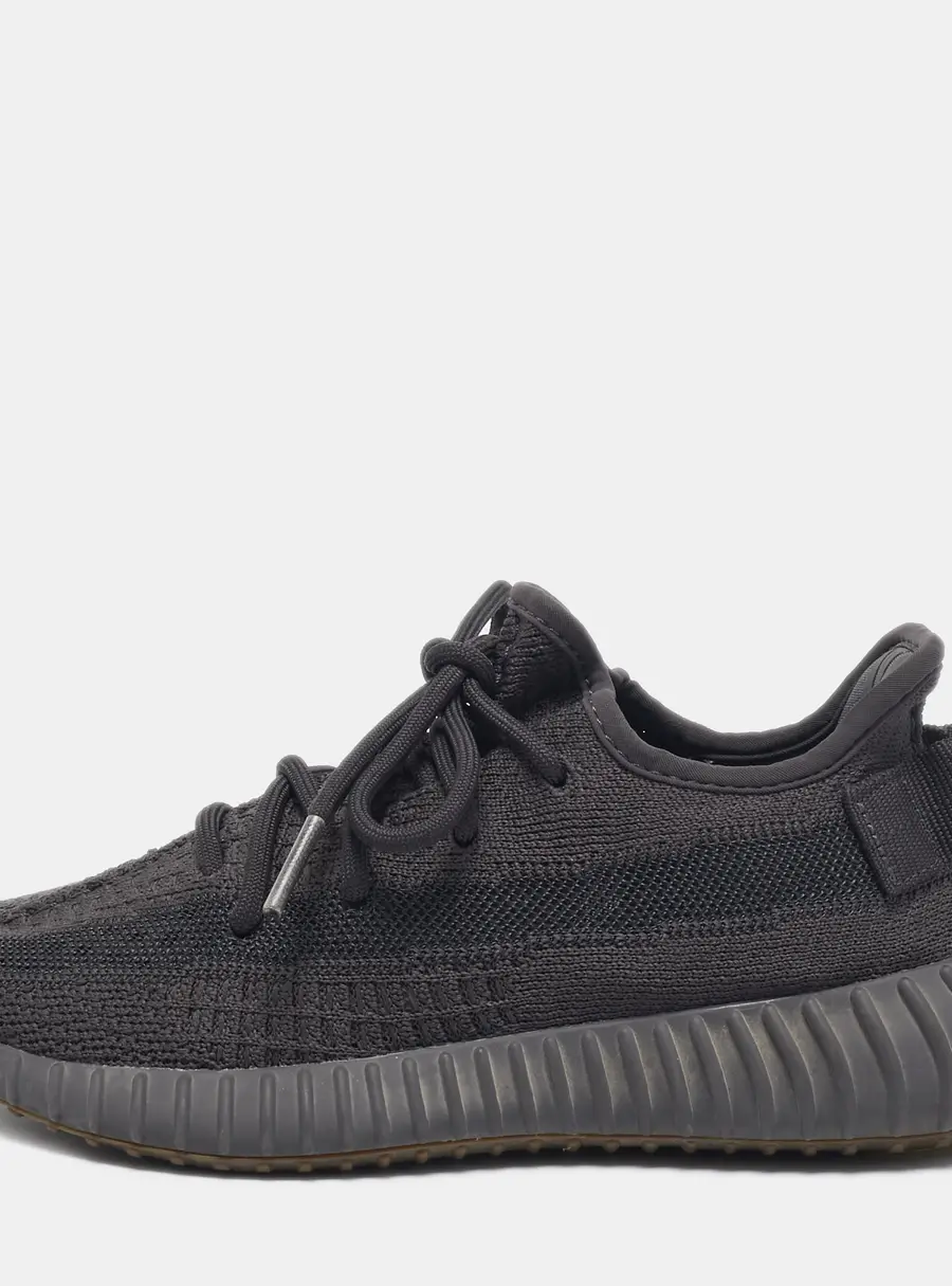 Yeezy x Adidas Black Knit Fabric Boost 350 V2 Cinder Sneakers Size 36 2/3