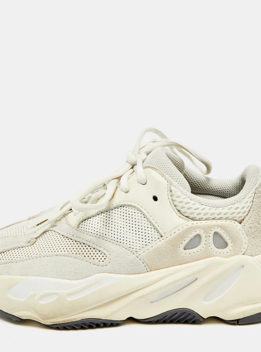 Yeezy x Adidas Yeezy Boost 700 Analog Size 36.5 Grey Mesh and Suede Low Top Sneakers