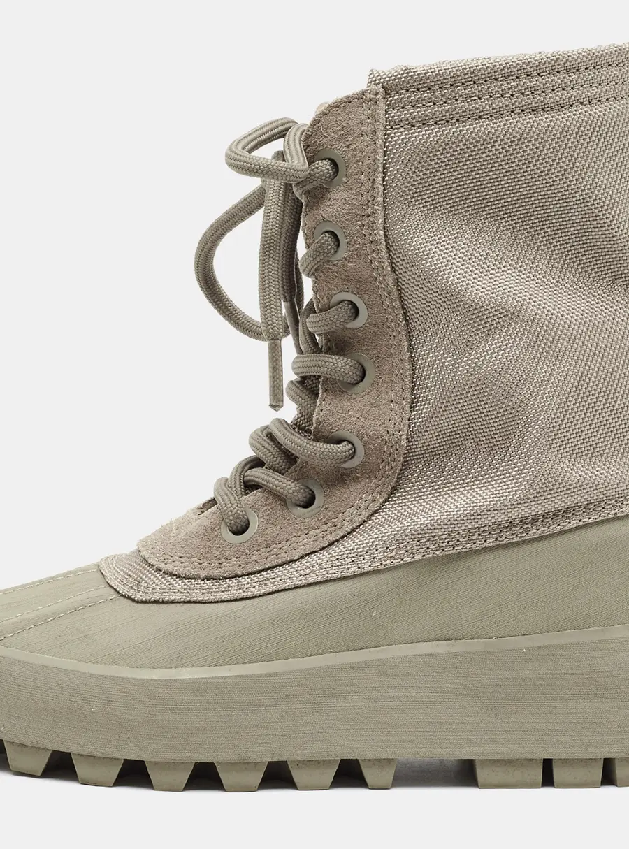 Yeezy x Adidas 950 Moonrock Size 36 2/3 Beige Canvas and Suede High Top Sneakers