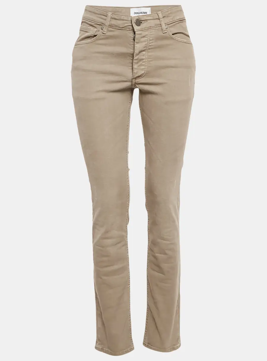 Zadig & Voltaire Grey Denim Skinny Platine Jeans M Waist 29"