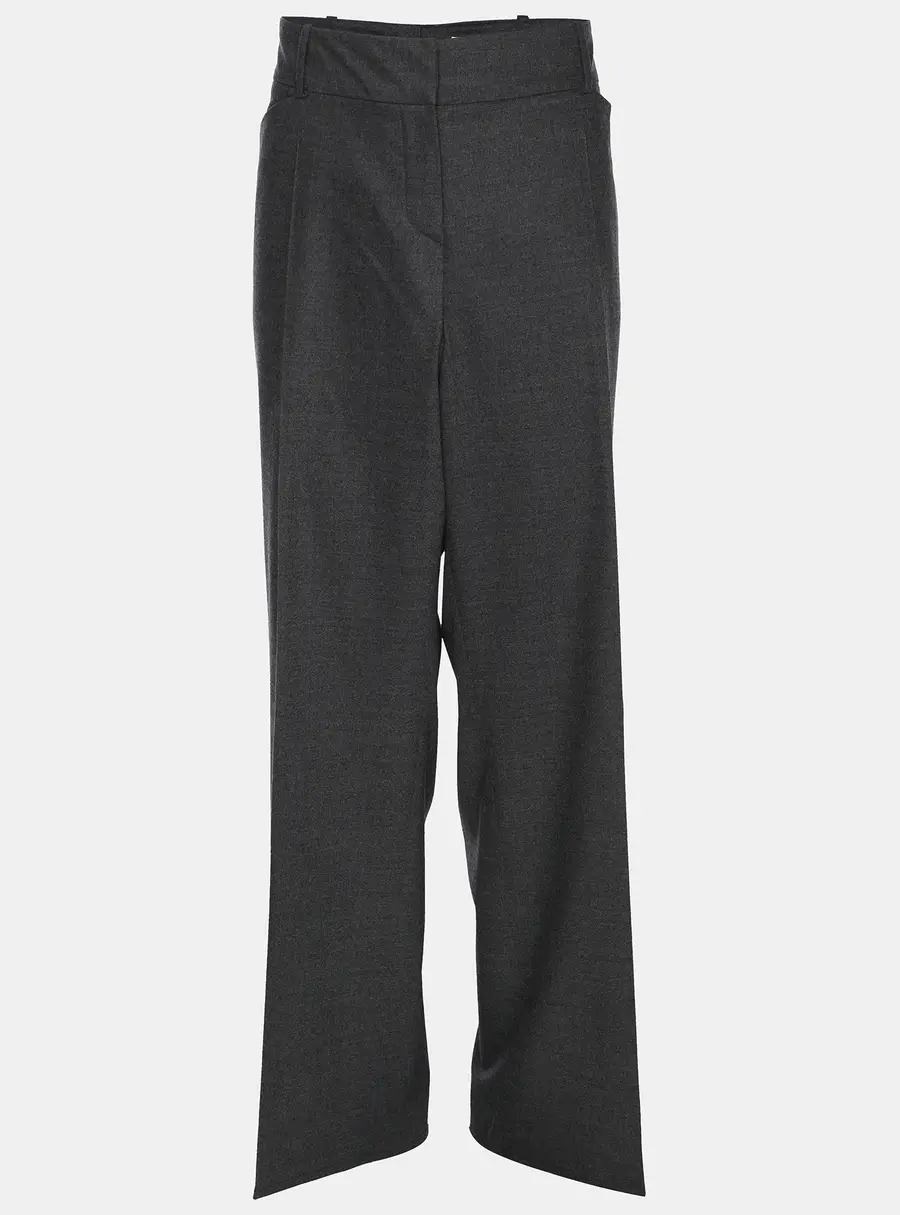 Z from Zenobia Grey Wool Blend Trousers XXL